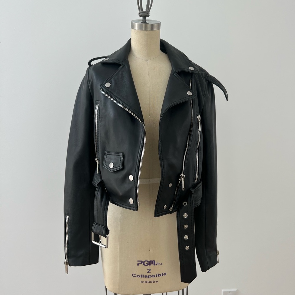 LTH JKT Mackage black leather jacket Size Small